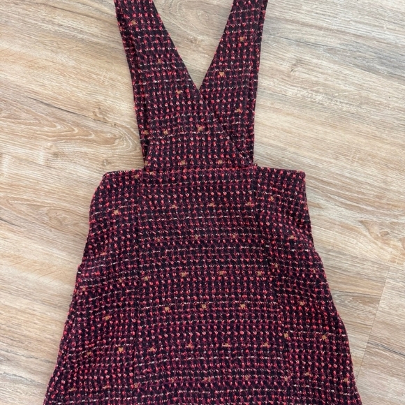 Zara Girl Chic Tweed Pinafore Dress Size 11-12 - Picture 2 of 6